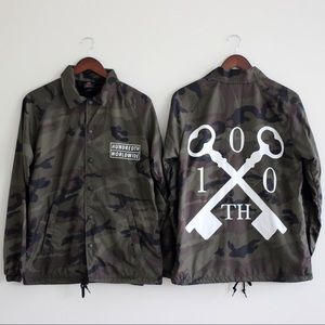 ⭐️ HOST PICK ⭐️ HUNDREDTH The Worldwide Windbreaker (Camo)